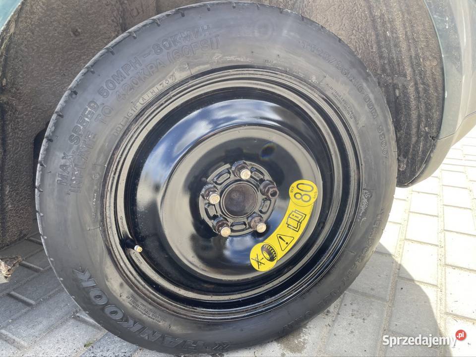 Koło dojazdowe Ford 5x108zestaw z podnośnikiem Niepołomice sprzedam