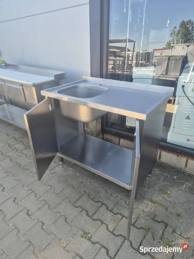 Zlew 1 Komorowy Gastronomiczny Z Szafką Z Ostrów Wielkopolski
