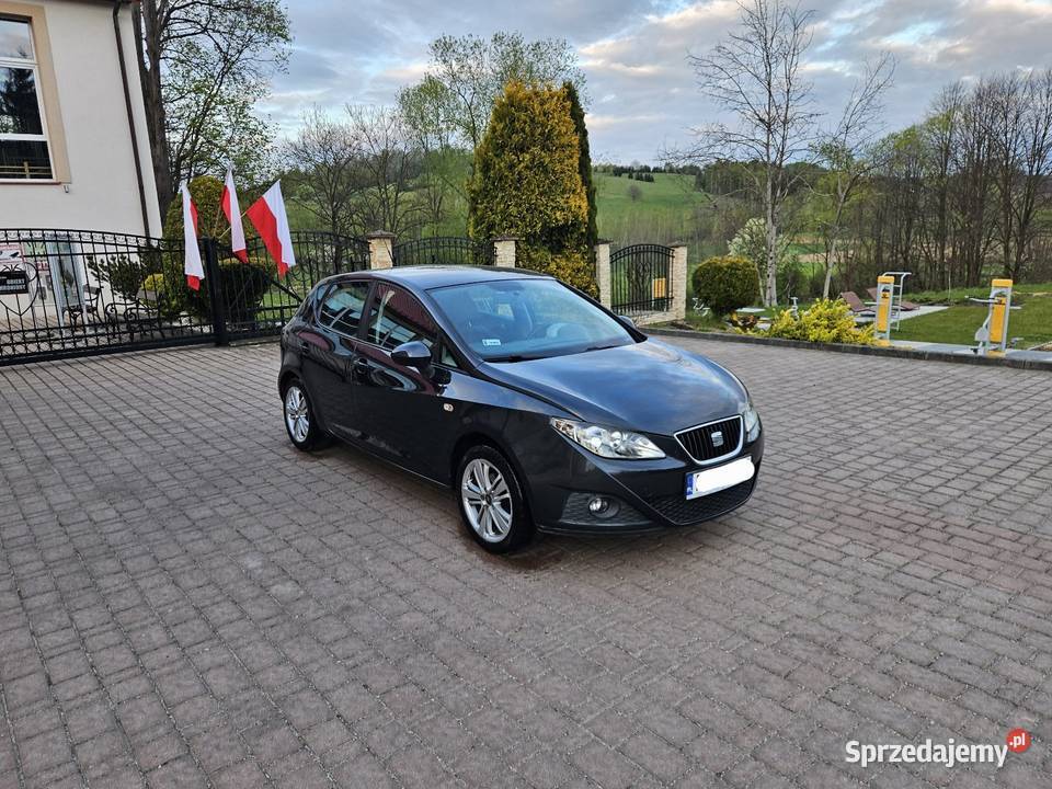 Seat Ibiza 2009r 14LPG Klimatronik Alufelgi Stan nieuszkodzony Ryglice