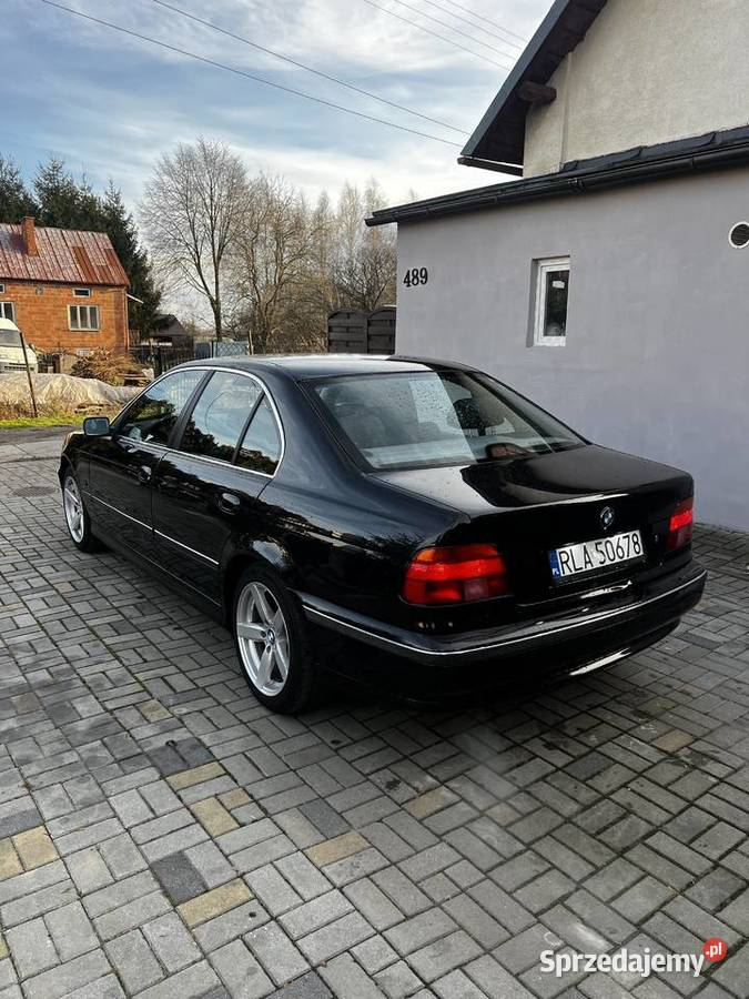 BMW E39 520i Benzynagaz Rok produkcji 1997 Seria 5 Zaczernie