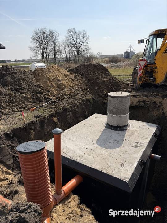 Zbiornik betonowy na deszczówkę 10m3 10000l Tarnów