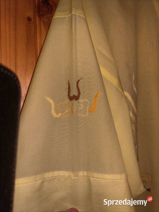 Żółte kimono narzuta szlafrok ma 50 lat nowy M L Rozmiar 42(XL) Warszawa
