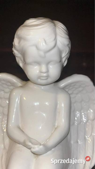 Aniołek biała porcelana sprzedam