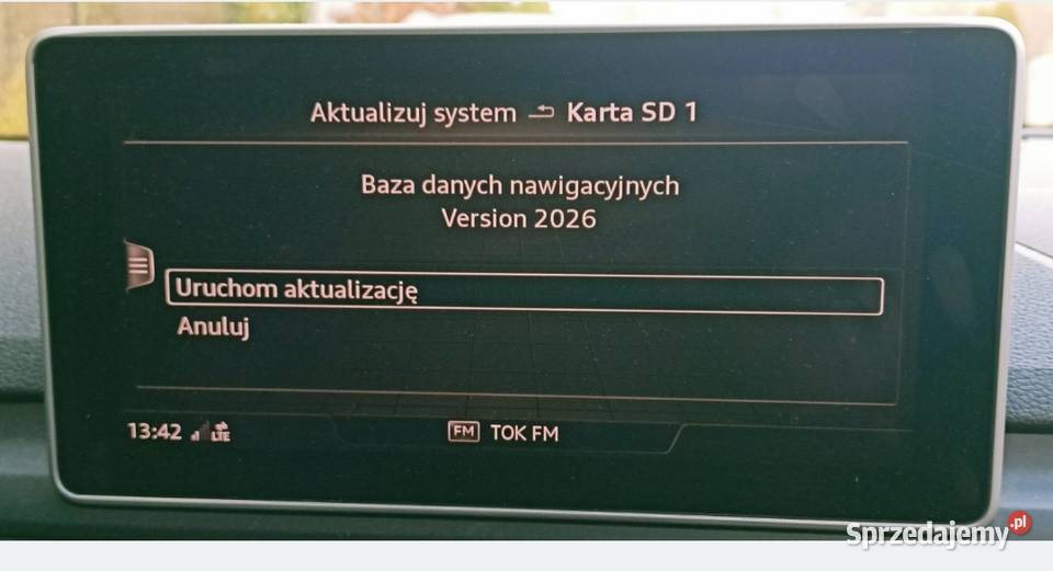 Mapy Audi CarPlay i Android Auto MIB2 4G MHI2