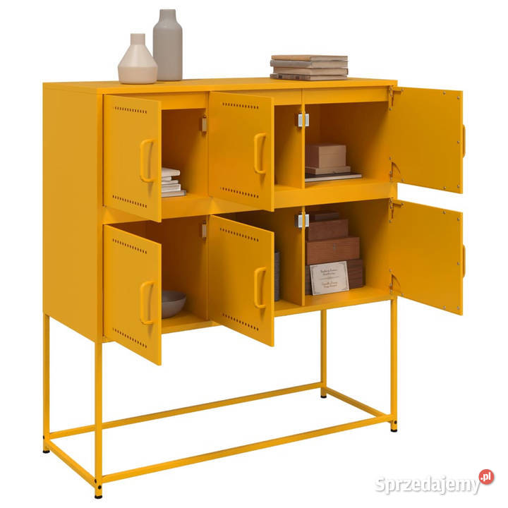 Szafka musztardowa 1005x39x107 stal WM846599
