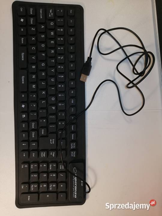 klawiatura USB elastyczna silikonowa Esperanza Zgierz sprzedam