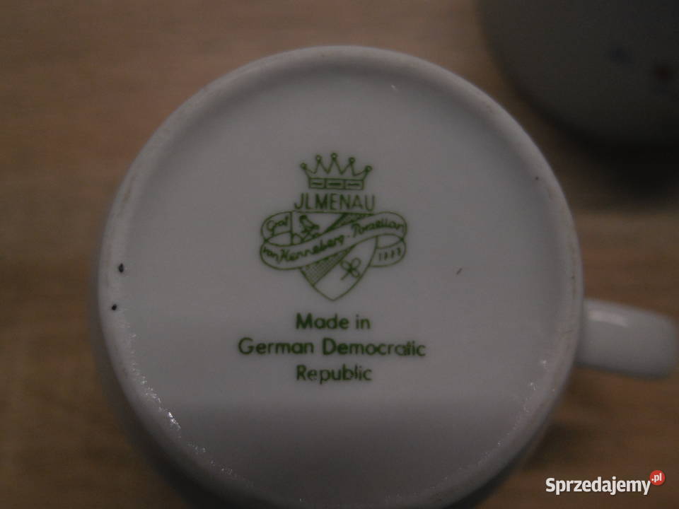Porcelanowe filiżanki JLMENAU 2 Raszków
