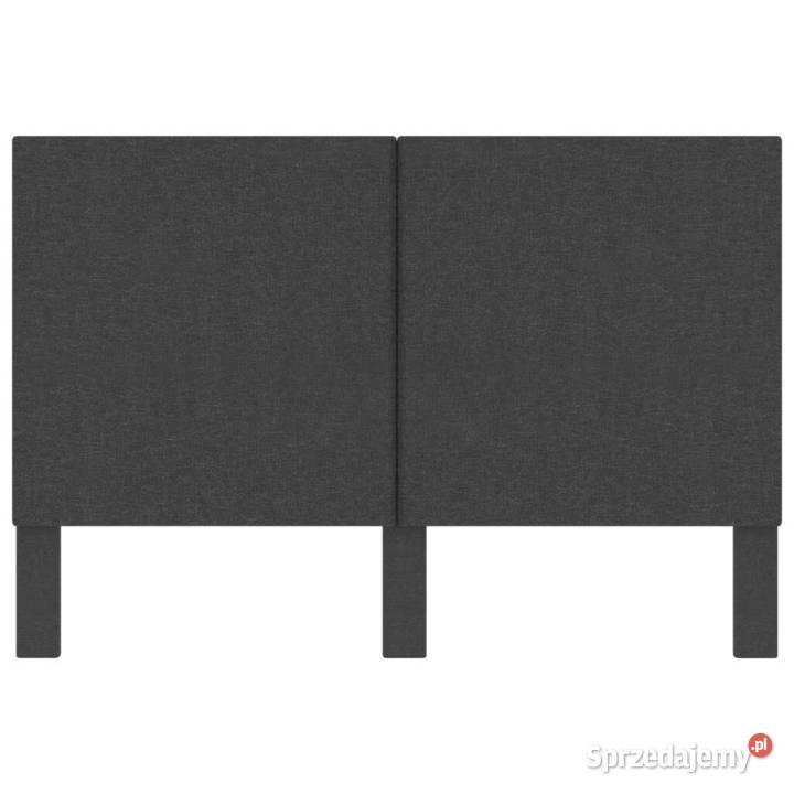 vidaXL Wezgłowie do łóżka ciemnoszare obite sprzedam