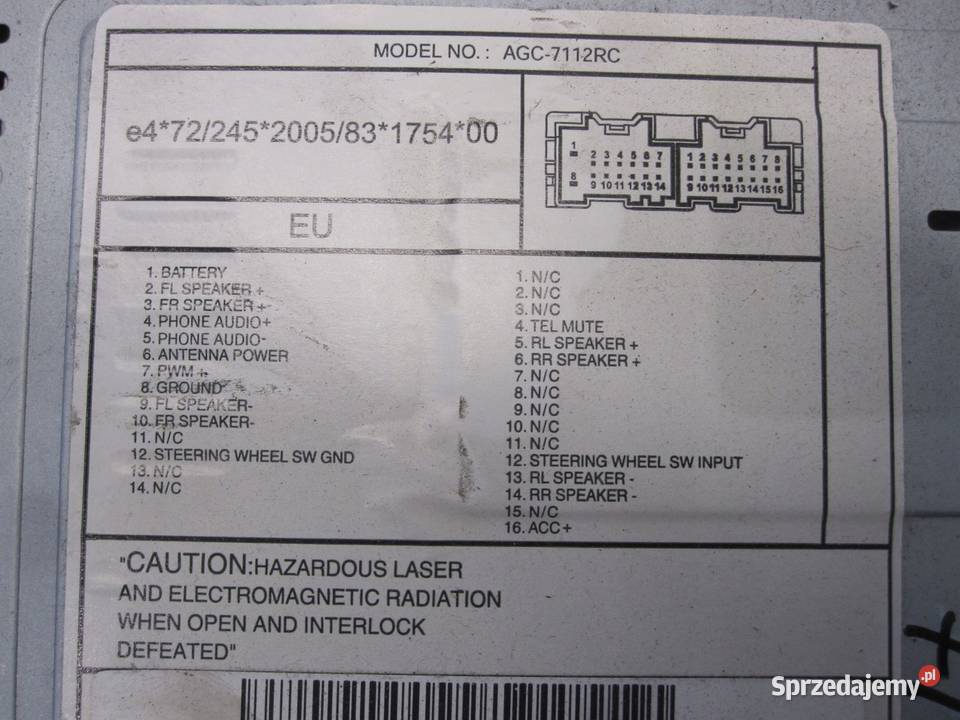 CHEVROLET CAPTIVA I 09r radio CD 96647739 świętokrzyskie Kielce sprzedam