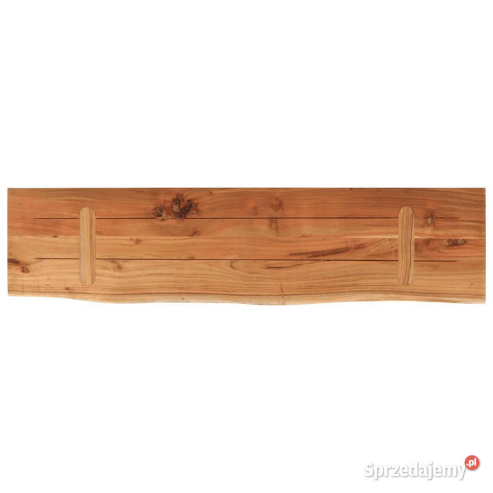 Półka ścienna 80x20x25 drewno akacjowe naturalna mazowieckie Warszawa