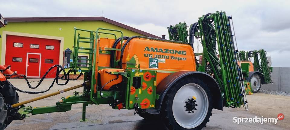 Opryskiwacz Amazone UG 3000 Super nieuszkodzony Zaczepiane dolnośląskie Postolice