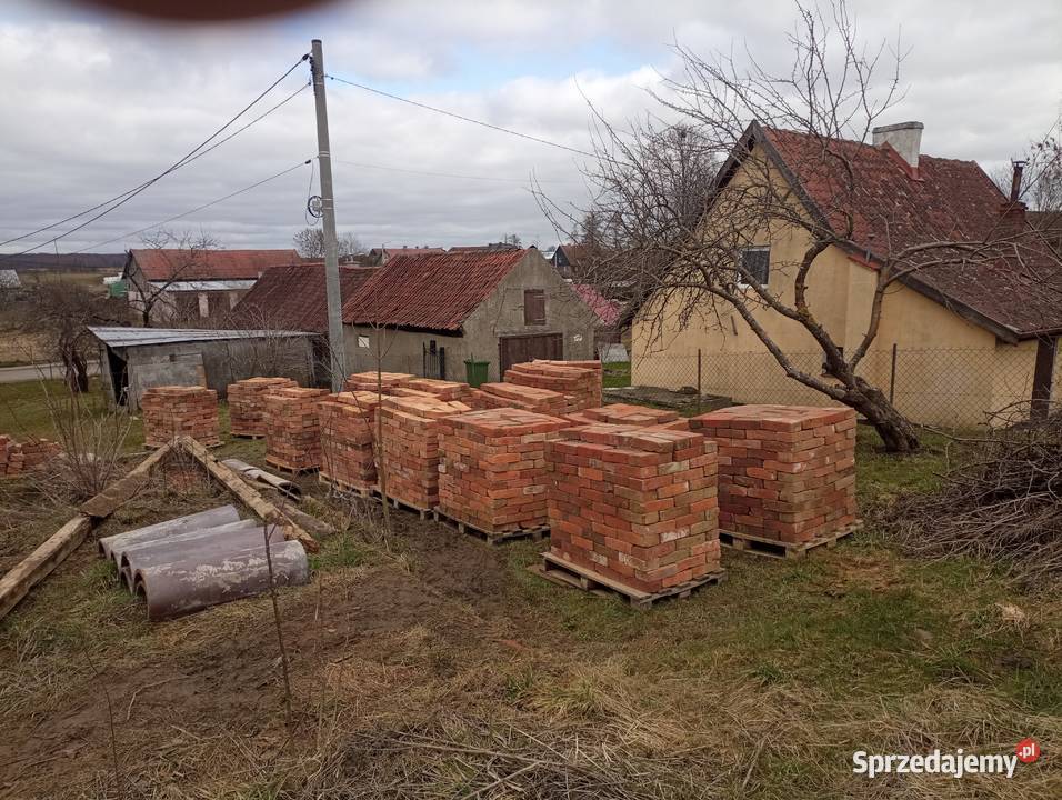 Sprzedam poniemiecką cegłę gotycką warmińsko-mazurskie Morąg sprzedam