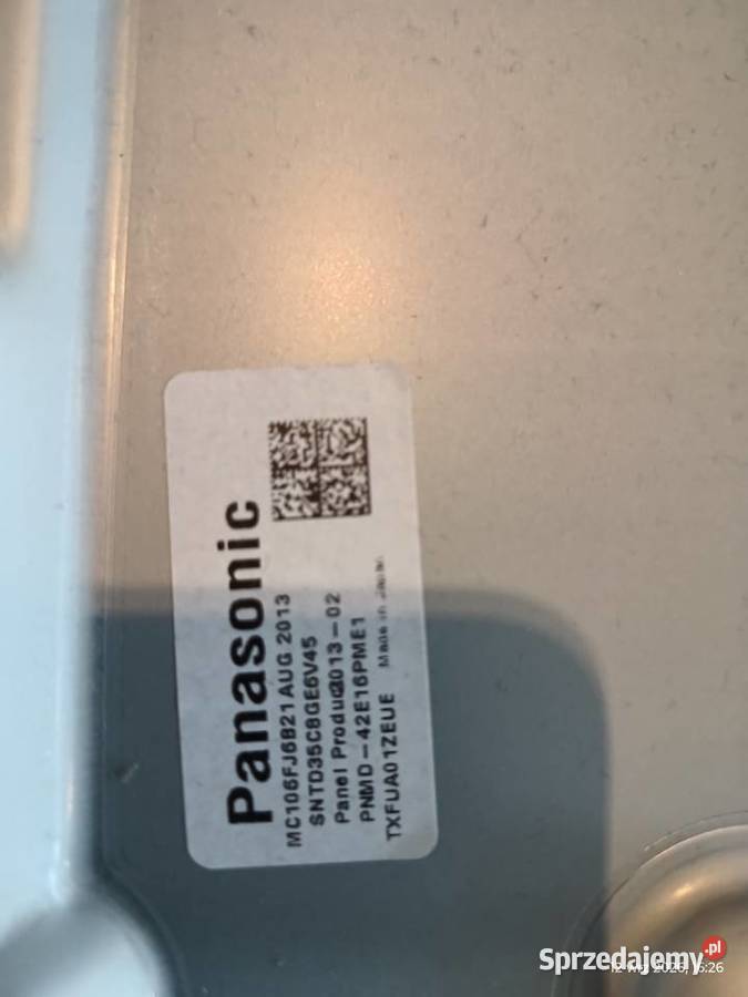 Telewizor Panasonic TXP42GTW60 matryca zasilacz wielkopolskie sprzedam