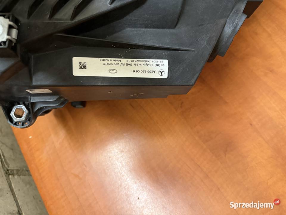 MERCEDES GLC X253 LAMPY PRAWALEWA H7 LED KOMPLET