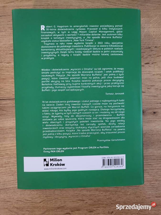 Książka Na sposób Warrena Buffetta Robert G