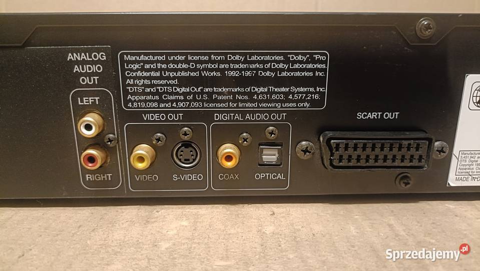 DIGISETTE DV450 odtwarzacz płyt wielkopolskie Poznań