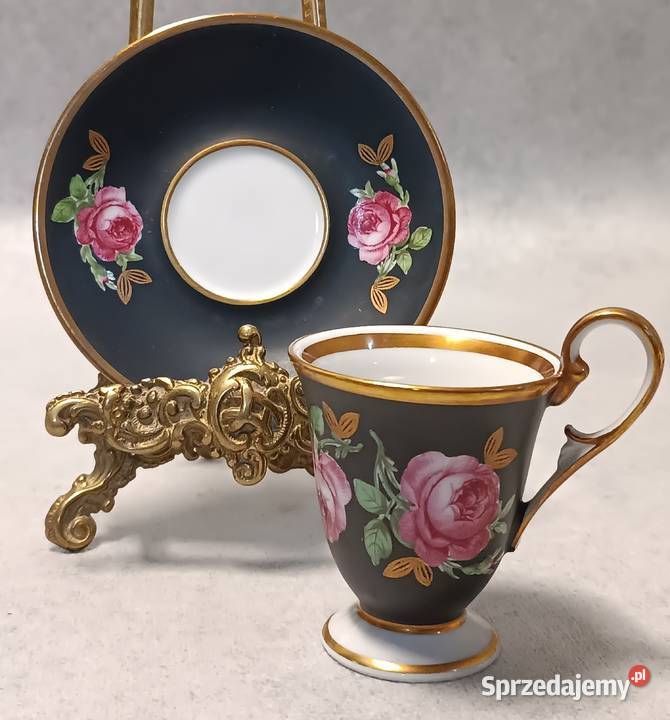 Rudolf Wachter Filiżanka Duet Romantyczny Różany zachodniopomorskie Stargard
