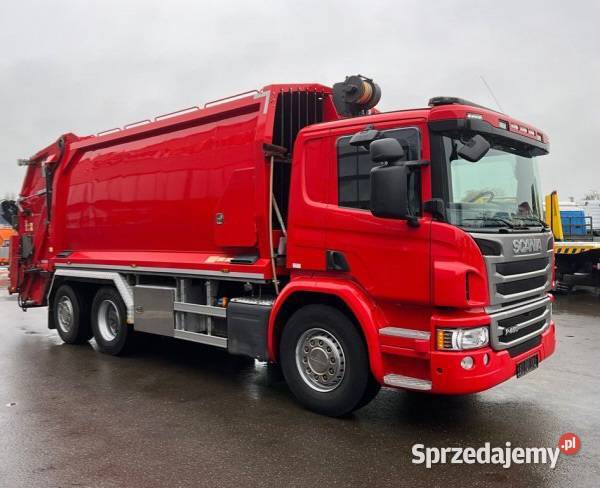 Smieciarka Geensik Norba Eur 6 Scania P450 klimatyzacja Warszawa