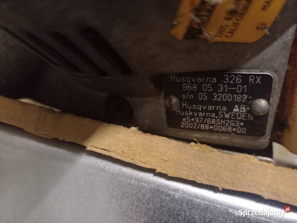 kosa spalinowa kosiarka żyłkowa Husqvarna 326RX Puck