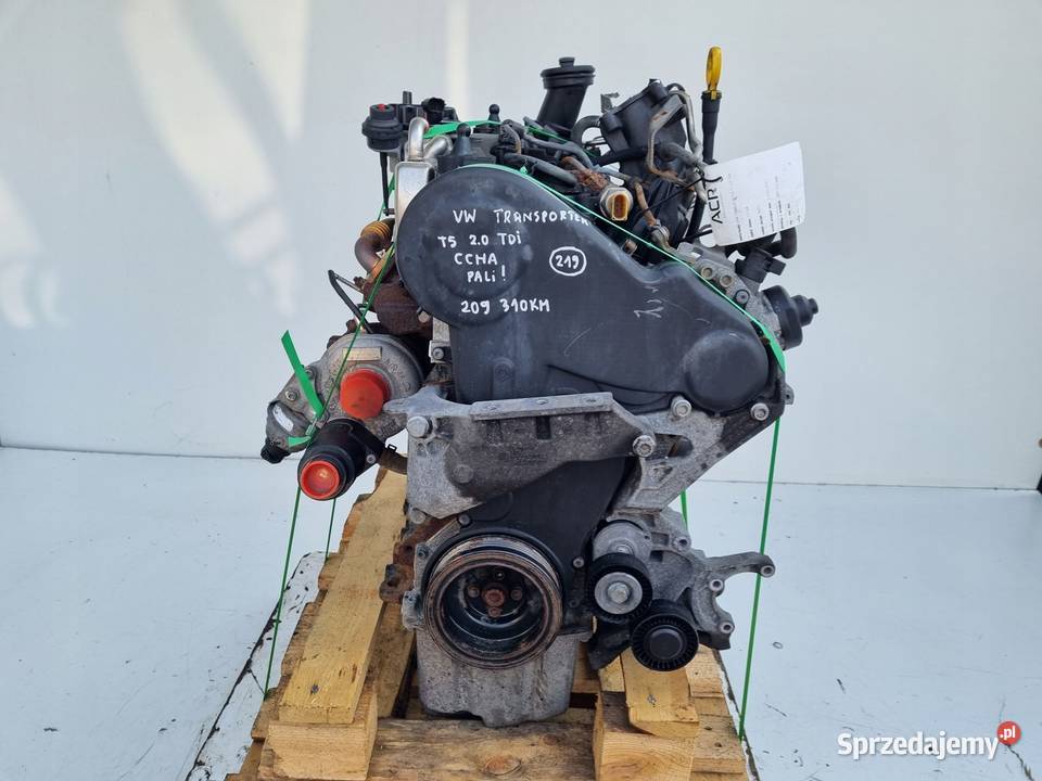 SILNIK VW Multivan II T5 20 TDI 140 lubelskie Rudka sprzedam