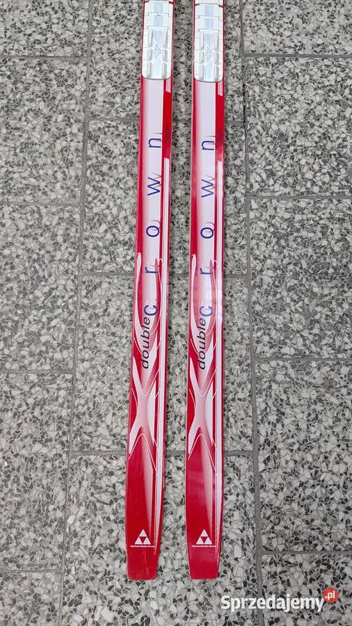Narty biegowe FISCHER Double Crown 205 wiązania Dębica sprzedam