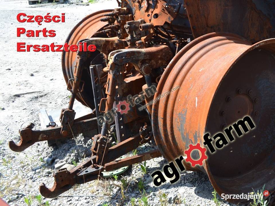 Fendt 718SCR części skrzynia biegów most przedni Byków