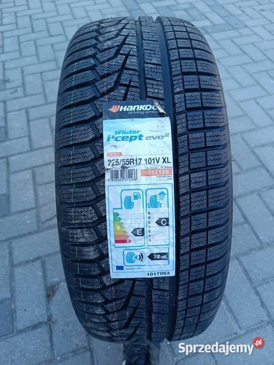 Nowa Opona Hankook 225 55 R17 101V XL winter Stary Sącz