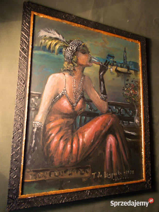 Tamara Łempicka - autoportret- Wenecja