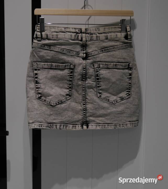 Bershka świetna spódnica pasek 36 S