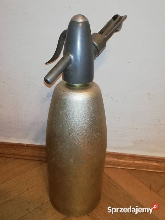 Syfon z PRL do wody sodowej Vintage lata 70te Pozostałe Warszawa
