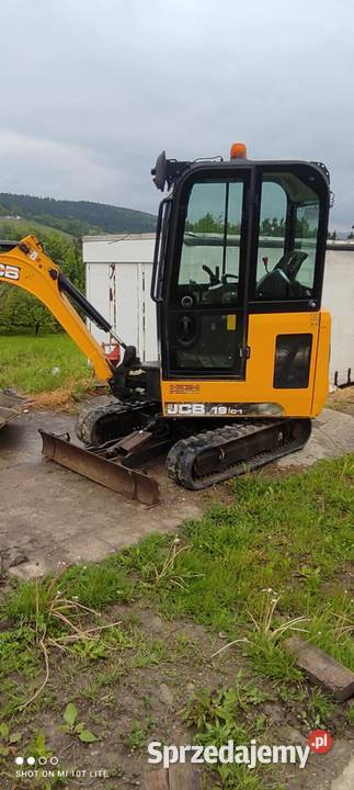 2 tony minikoparka jcb 19c1 2020r zamianaodkup Nowy Sącz sprzedam