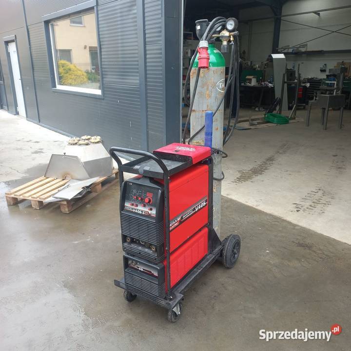 Tig spawarka lincoln v405 tpuls 400A chłodzony Góra