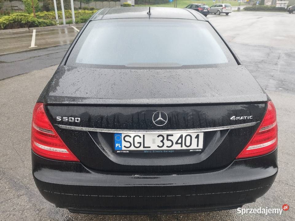 Salon Polska Mercedes S klasa 47 V8 340 2007 59s nieuszkodzony Sośnicowice