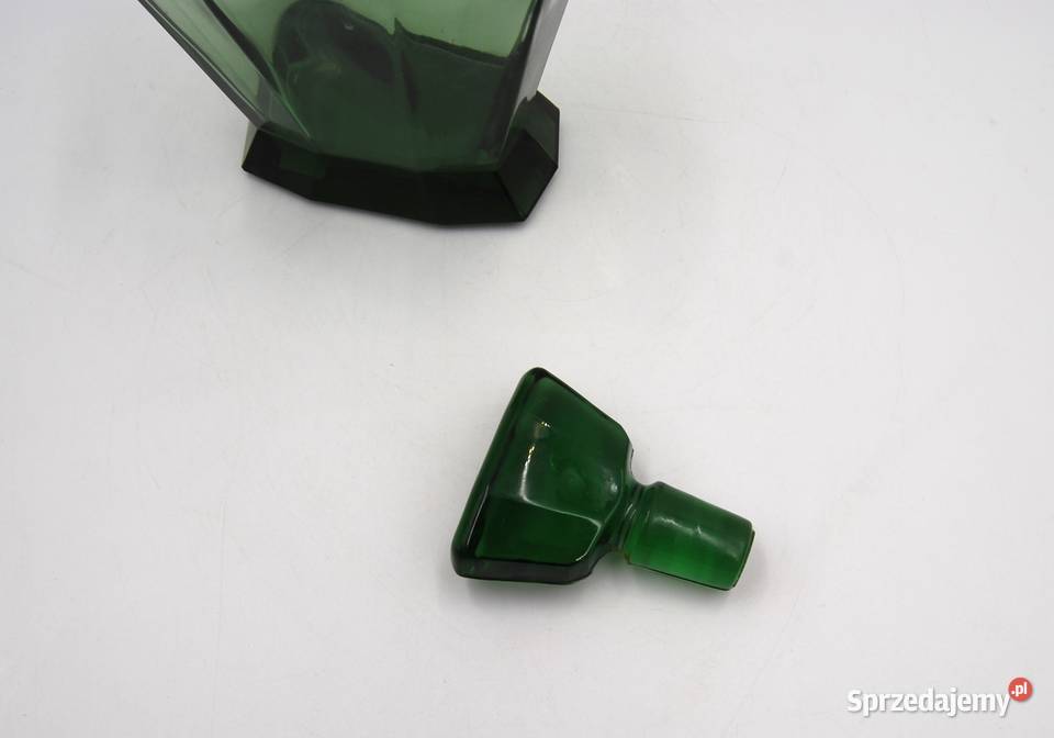 Piękna zielona karafka wielkopolskie Poznań