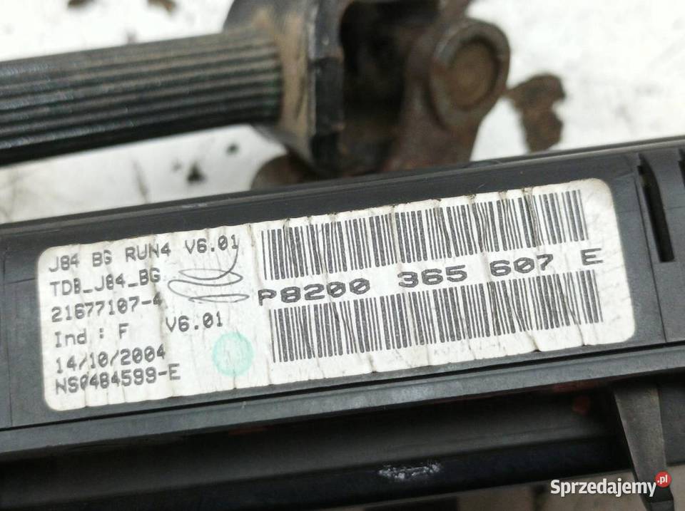 LICZNIK 8200365607E 16 B Renault Scenic II świętokrzyskie