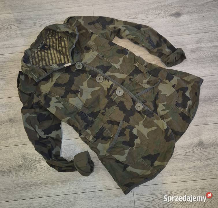 Kurtka marynarka żakiet damski moro 38M Marynarki i żakiety Łódź