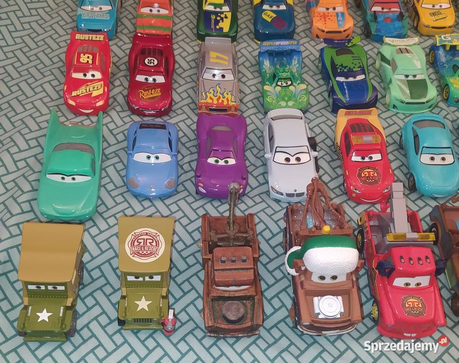 Disney Pixar Cars Auta 66 sztuki Samochody i pojazdy pomorskie Gdańsk