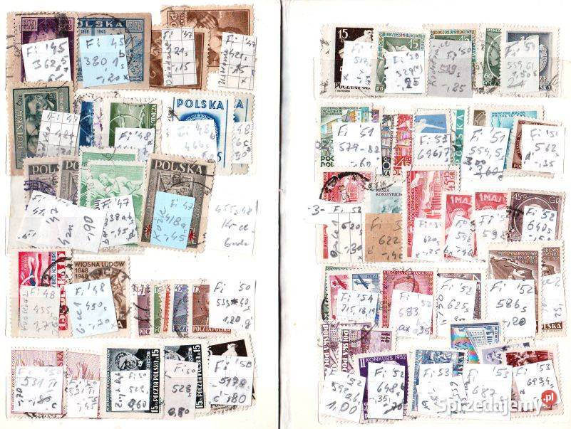 Zn Fi 515 kas 1950 Filatelistyka śląskie