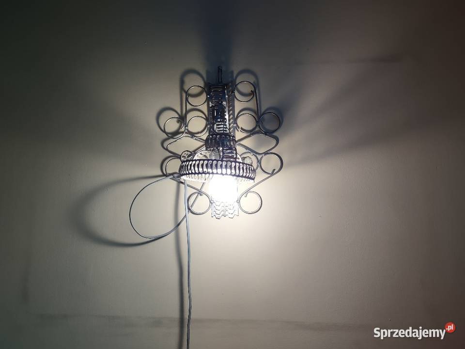 Sprzedam kinkiet ręcznie robiony Metaloplastyka Grudziądz