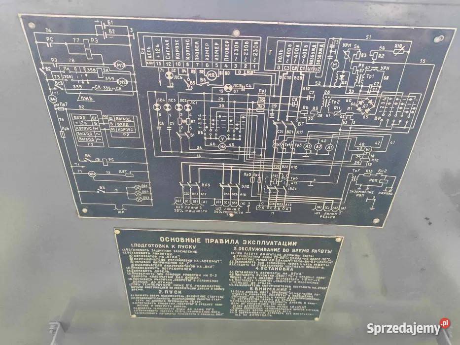 Agregat prądotwórczy 20KW 400v 50Hz z wojska z Koluszki
