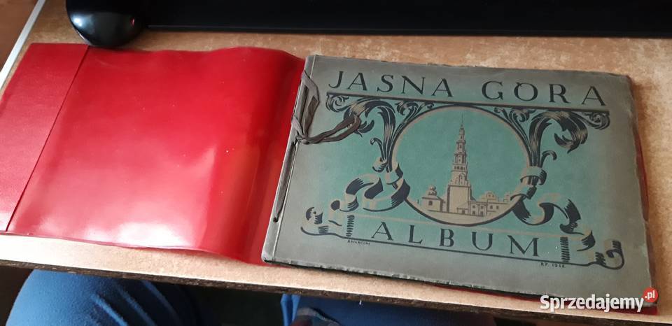 Jasna Góra Częstochowa 1938 przepiękny album w Iwno