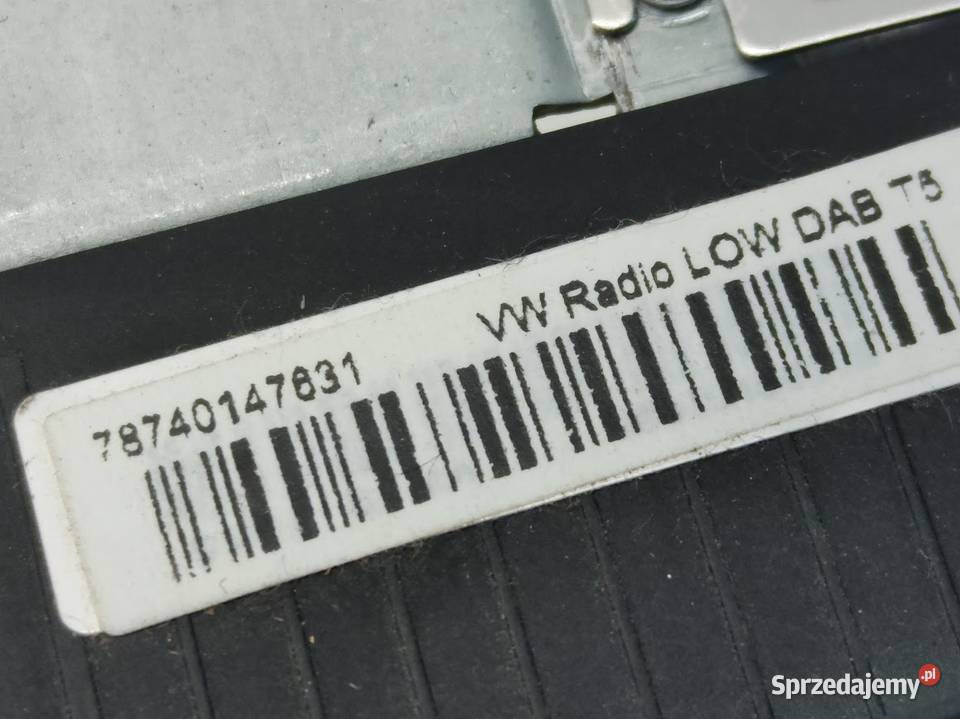 Radio Wyświetlacz Panel Radia Vw Transporter T5 wielkopolskie Pleszew sprzedam