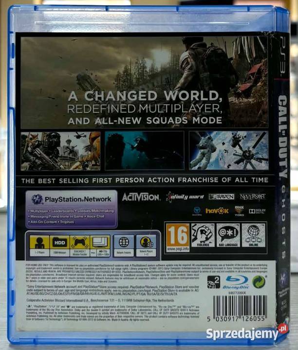 Gra 3 Cod Ghosts Elbląg