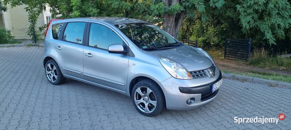 Nissan Note 16 autmat centralny zamek dolnośląskie Złotoryja