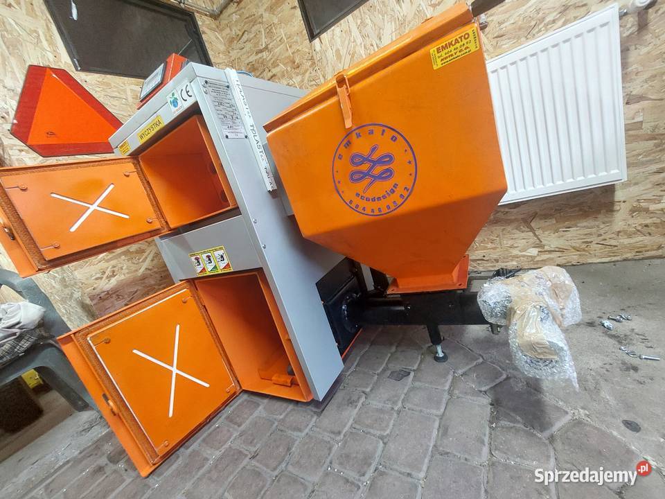 Kocioł co 5 klasy 12 kW z podajnikiem na Turek
