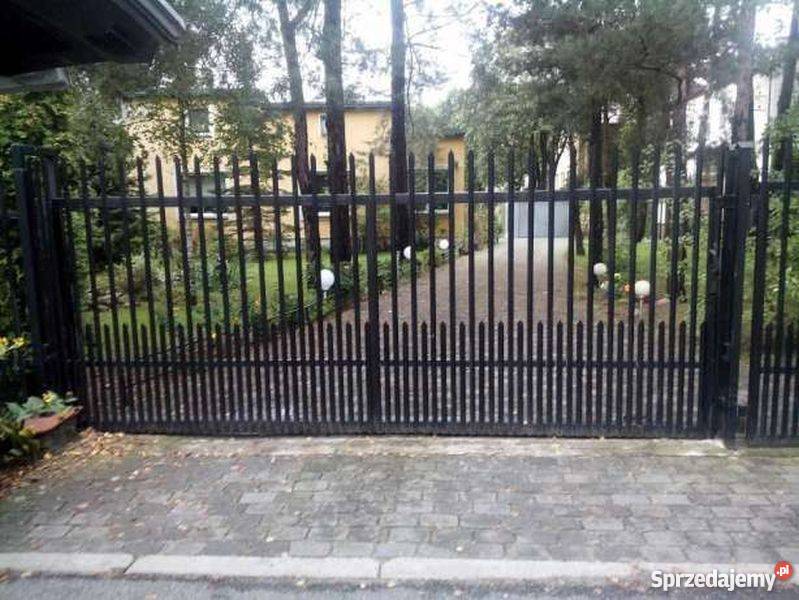 Brama dwuskrzydłowa 400 z wypełnieniem z skrzydłowa mazowieckie Karczew sprzedam