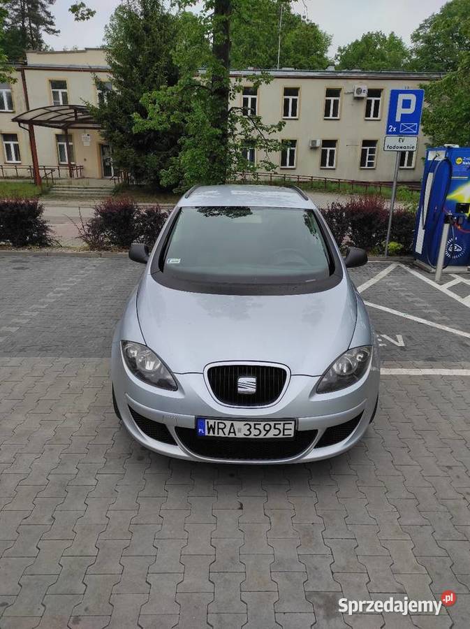 Seat Altea XL 19 TDI 105 2009r srebrny Altea XL