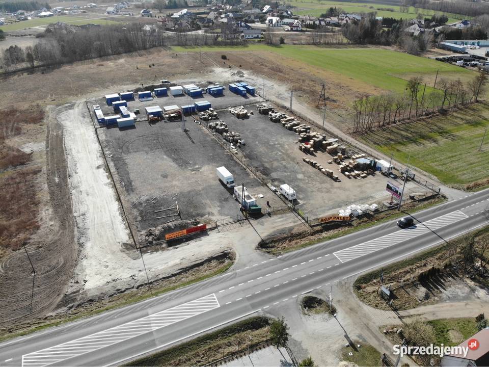 Wynajmę plac działkę teren parking S5 Gmina 3000m2 Niwy sprzedam