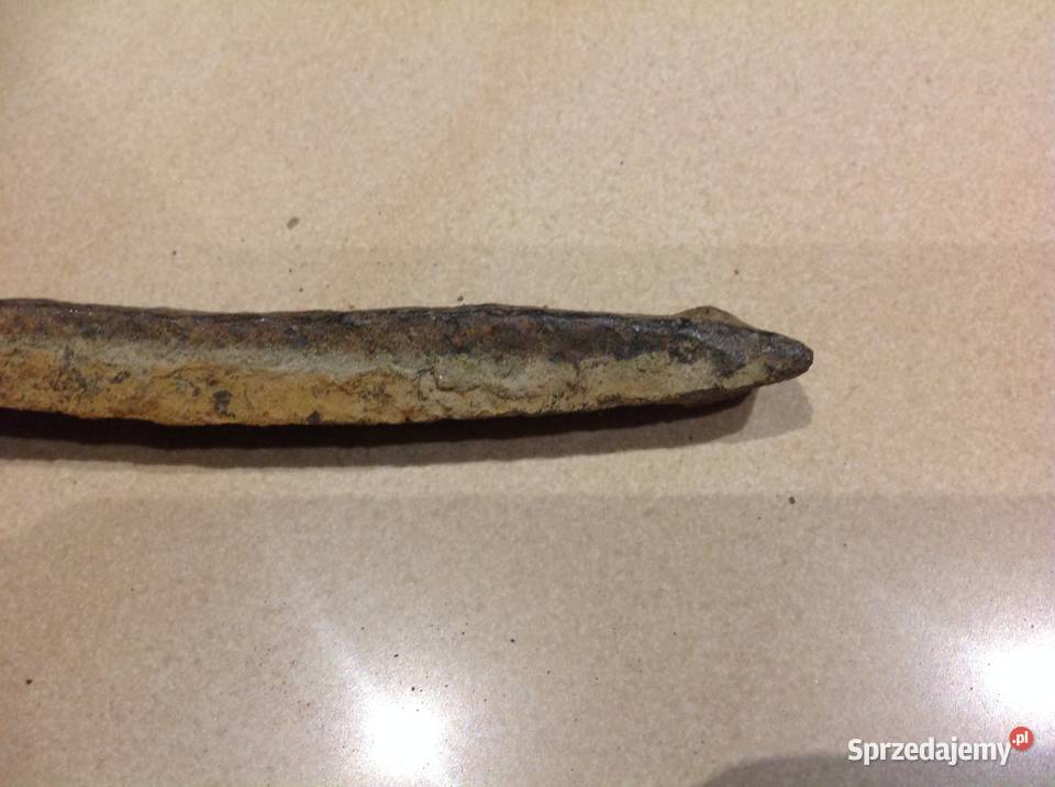 Duży Gwóźdź Kuty Zabytkowy Stary Nowa Sól sprzedam