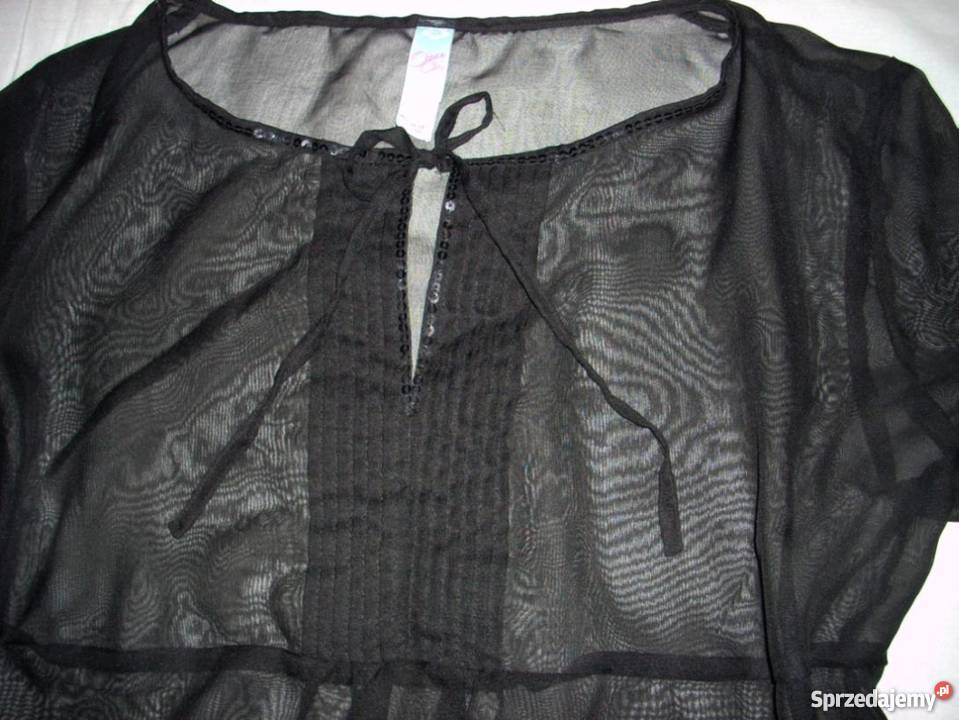 Ocean Club Zwiewna Tunika Koszula Cekiny Nowy Sącz